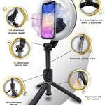 HiStick LED Ringlamp Incl. Bluetooth afstandsbediening